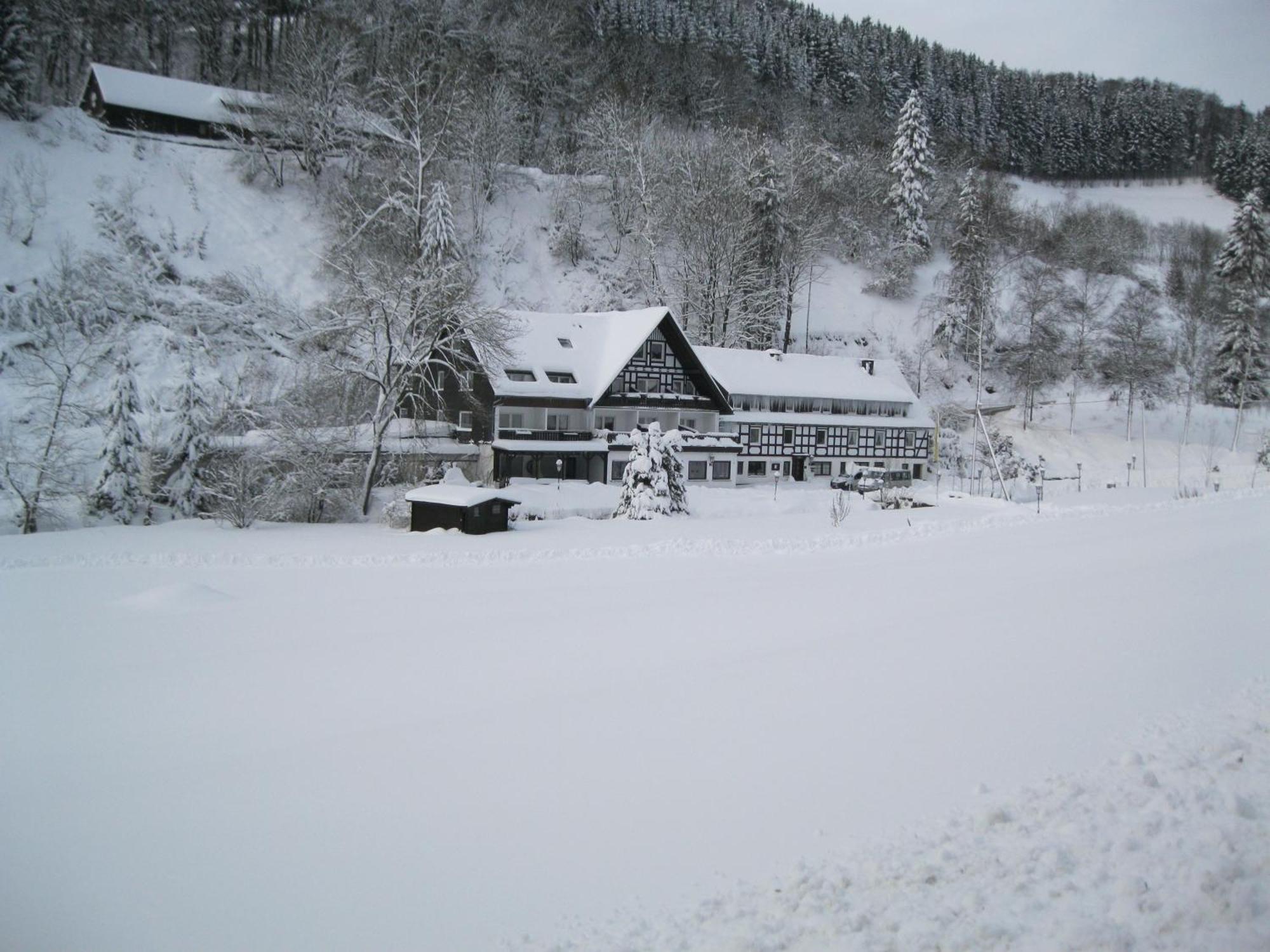 Tommes Gaestehaus Zur Muehle Schmallenberg Exterior foto